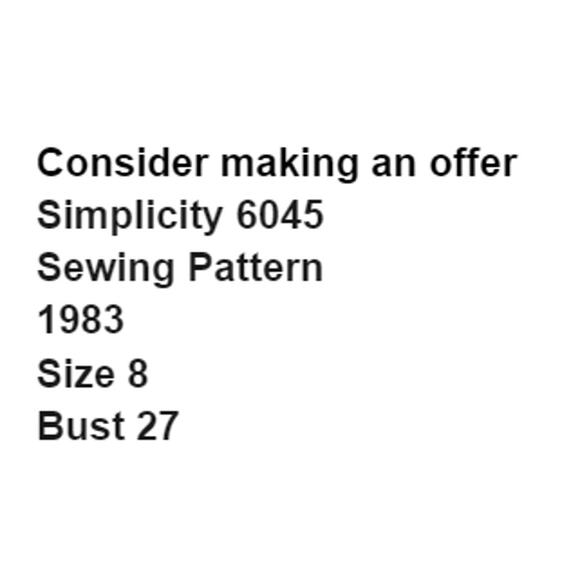 Simplicity 6045 Pattern Blouse Skirt Petticoat Girls 8 Vintage Ruffles Academaia - Picture 3 of 7